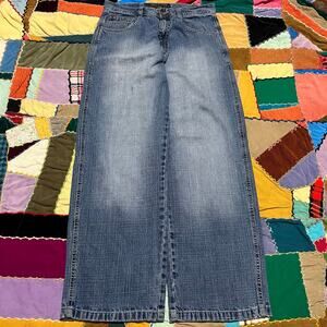 Y2K Southpole Red Tabs Baggy Skater Blue Jeans 32Wx31L
